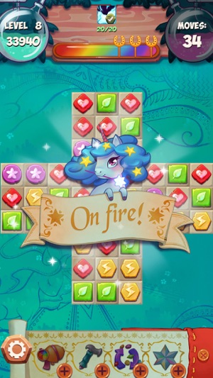 Unicorn Forest: Match 3 Puzzle