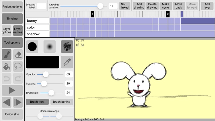RoughAnimator - animation app