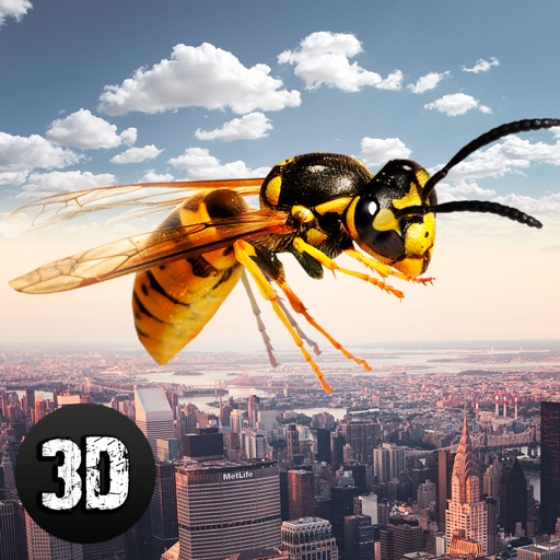 City Wasp Life Simulator 3D Full icon