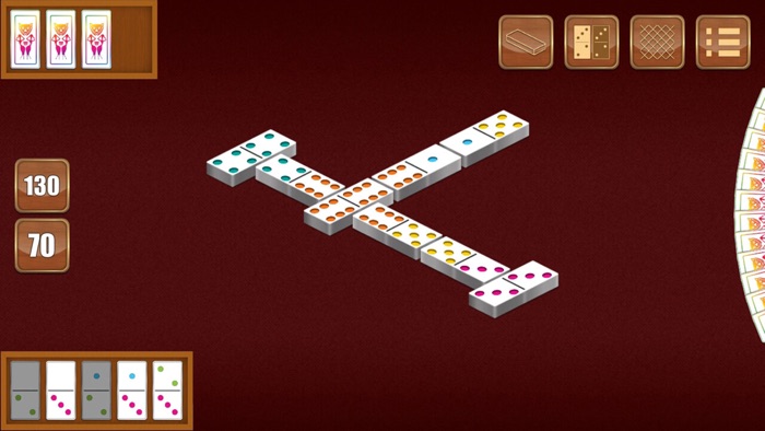 Dominoes Multiplayer - Classic board free game play online with 2 players for kids  adults