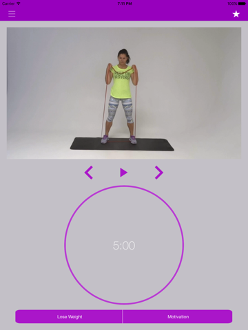 Resistance Band Workout Trainer Exercises Training screenshot 3