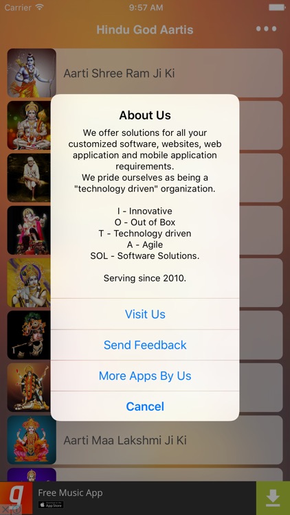 Hindu God Aartis screenshot-3