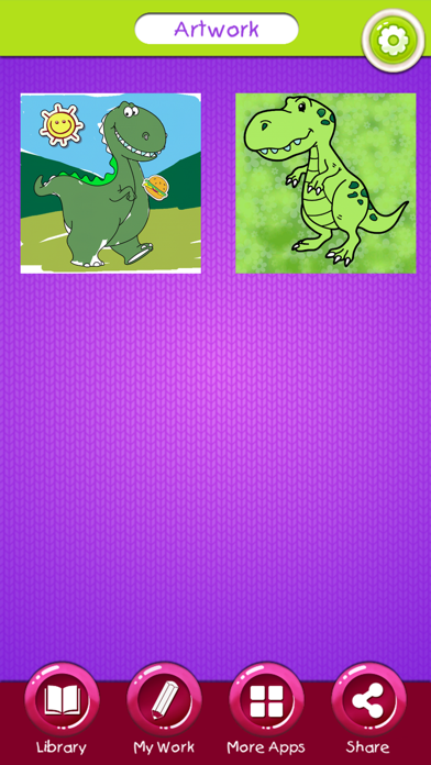 Download do APK de Jogos de pintar de dinossauros para Android