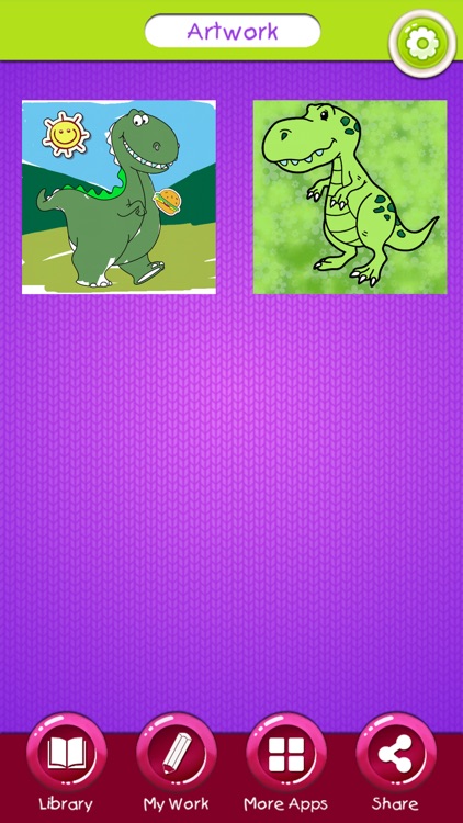 Dinosaur Coloring Book Pages screenshot-4