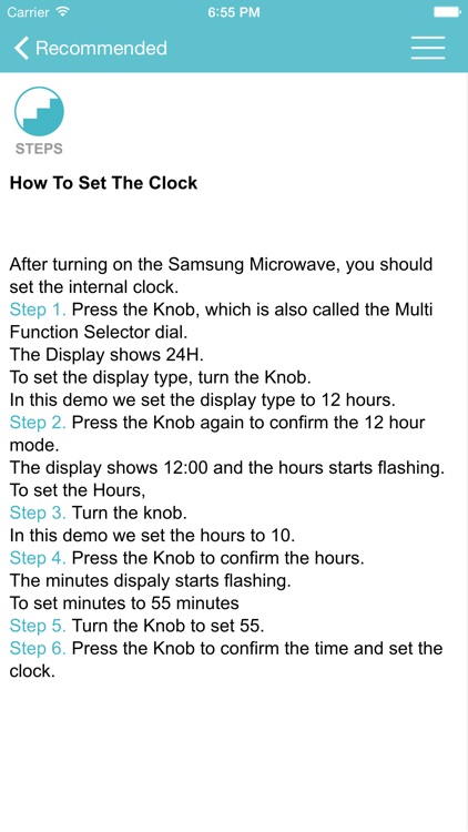 Showhow2 for Samsung MC28H5135 Microwave screenshot-4