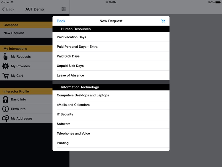 IN4ACT for iPad