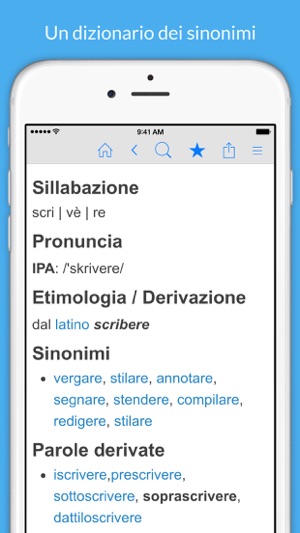 Dizionario Italiano e Sinonimi(圖2)-速報App