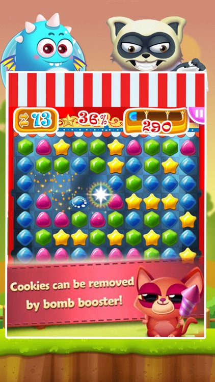 Candy Cookies Smash - Tap Cookies Boom