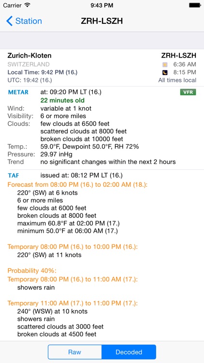 AeroWeather Lite