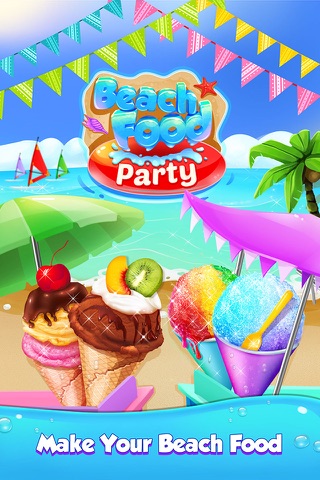 Beach Food Party - Fun Summer Vacation Food Maker screenshot 4