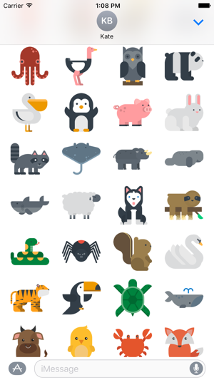 Animal Sticker Set(圖3)-速報App