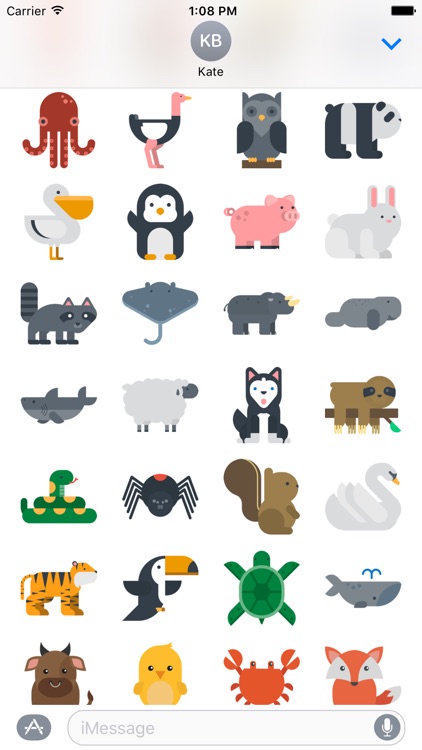 Animal Sticker Set