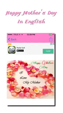 Game screenshot Mother's Day Wishes Card mod apk