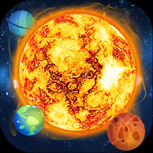 Planet Shooter - Solar Space Icon