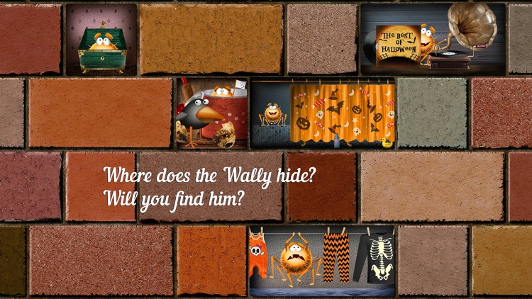 Catch the Wally Halloween - Seek & Find game