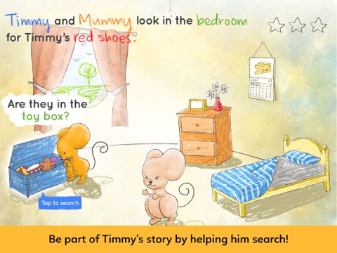 Where are my shoes? - Interactive story with Timmy screenshot 2