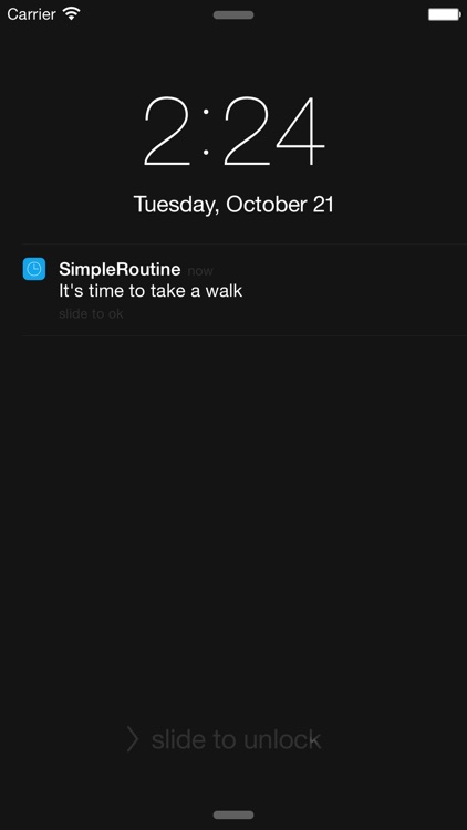 Simple Routine - Daily Reminder