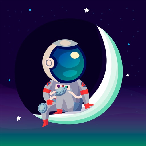 Space Man - Stickers for iMessage icon