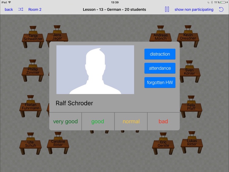 iSeatplan: seating plan organizer for teachers