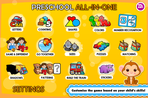 Abby Monkey Basic Skills Pre K screenshot 3