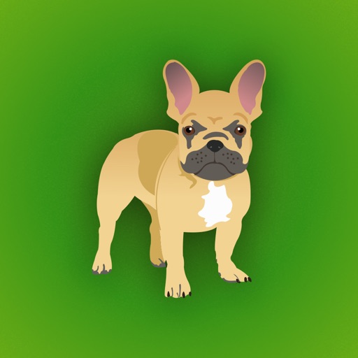 French Bulldog Emoji iOS App