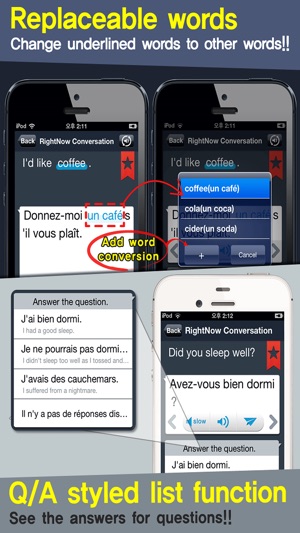 RightNow French Conversation(圖4)-速報App