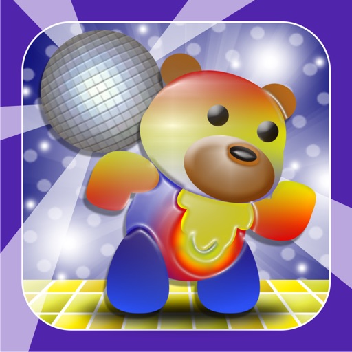 Gummy Bear Bots Mania - A FREE Teddy Disco Lights Game iOS App