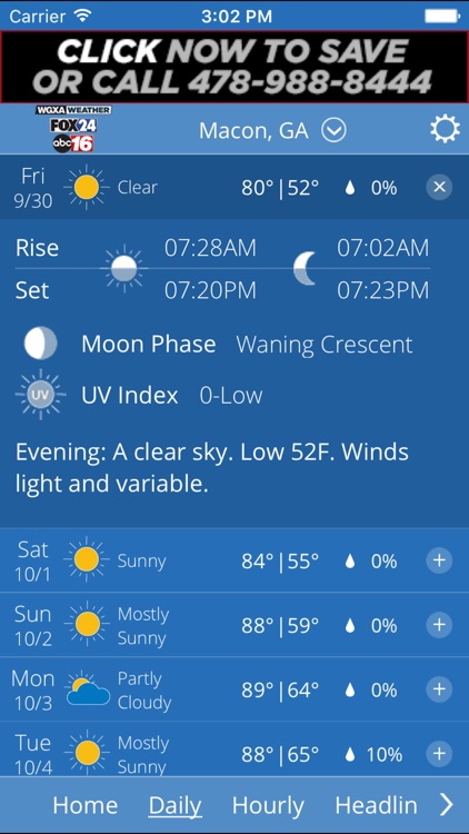 WGXA Weather