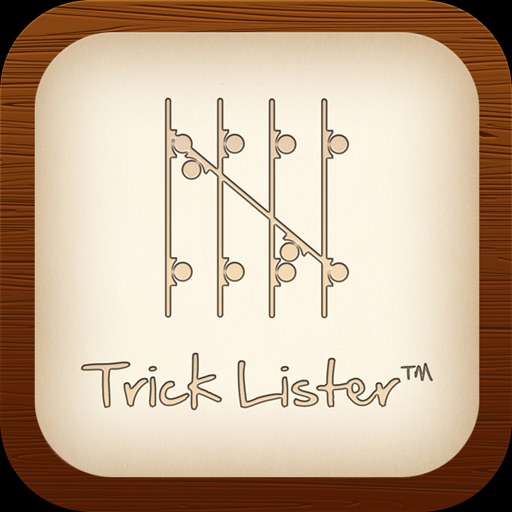 A Trick Lister™ - Skate Trick Tracker iOS App