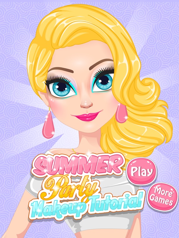 Summer Party Makeup Tutorial - Girls Beauty Games screenshot 4