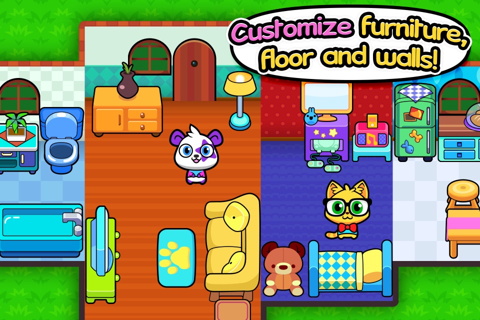 Forest Folks - Pet Home Design and House Decoration Simulator screenshot 2