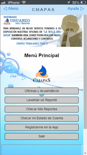 Reportes CMAPAS