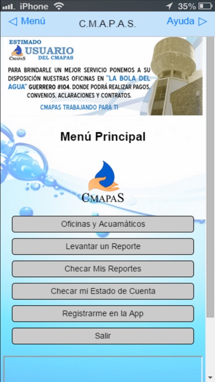 Reportes CMAPAS