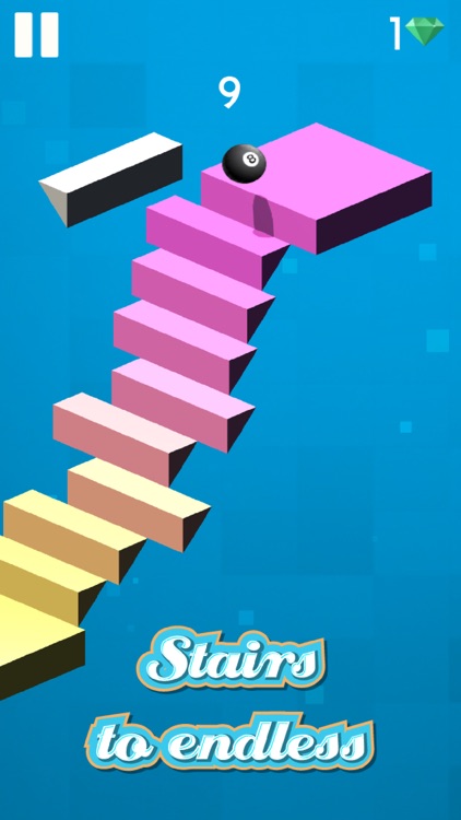 Tap Stairs - Click Ball a Precise to Endless