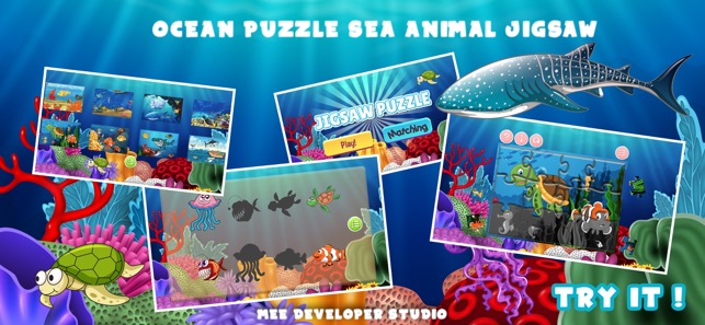 Ocean Puzzle Sea Animal Jigsaw