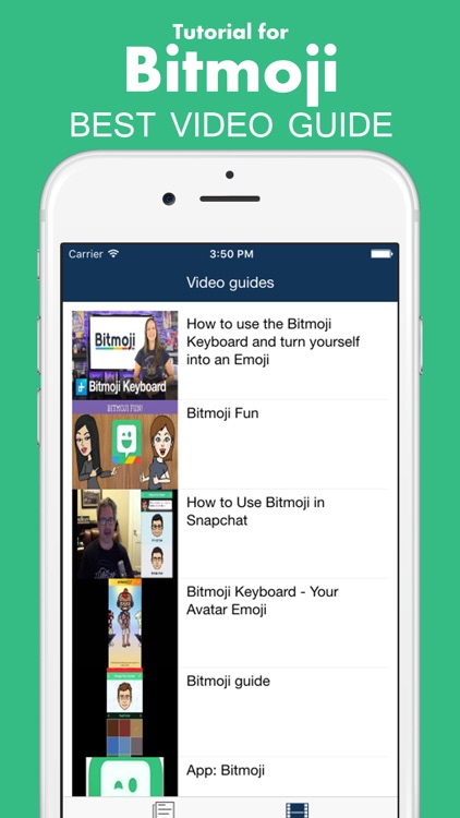 Tutorial for Bitmoji: How to create avatars