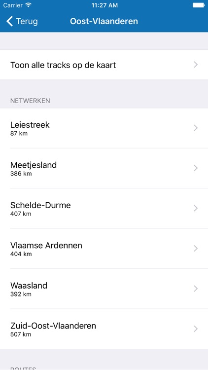 Mountainbike netwerk Vlaanderen