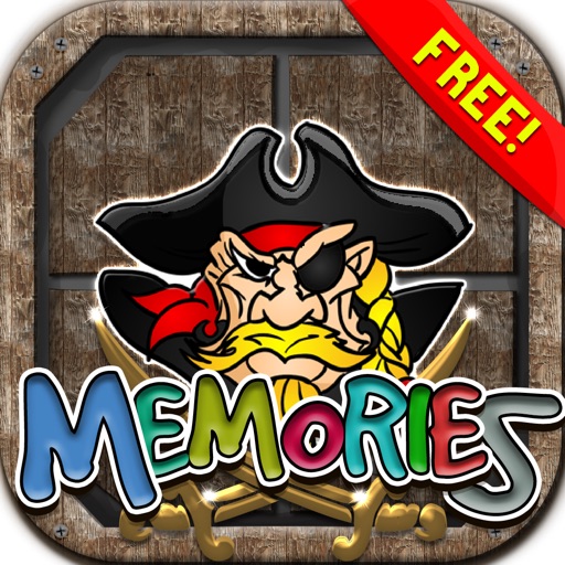 Memories Matching The Pirates Treasure Puzzle Game icon