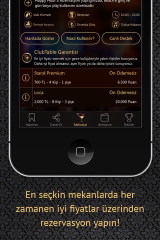 ClubTable - Nightclub Reservation - Book a Table screenshot 2