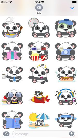 Oh Panda! Stickers(圖3)-速報App