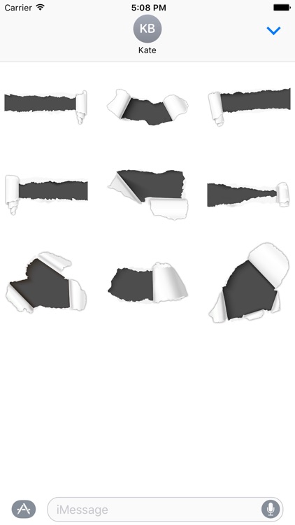Message Holes