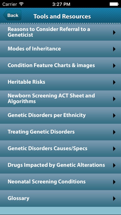 PediaGene: AAP Genetic Screening Toolkit screenshot-4