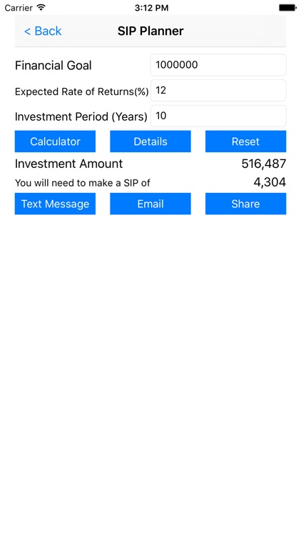 Mutual Fund SIP Calculator