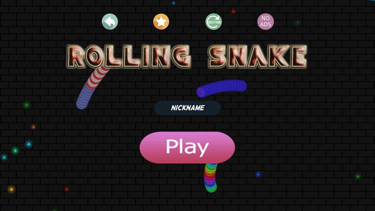 Rolling Anacondas Snake Dash - Eat The Dots