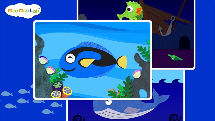 Sea Animals - Puzzles, Games for Toddlers & Kids screenshot-4