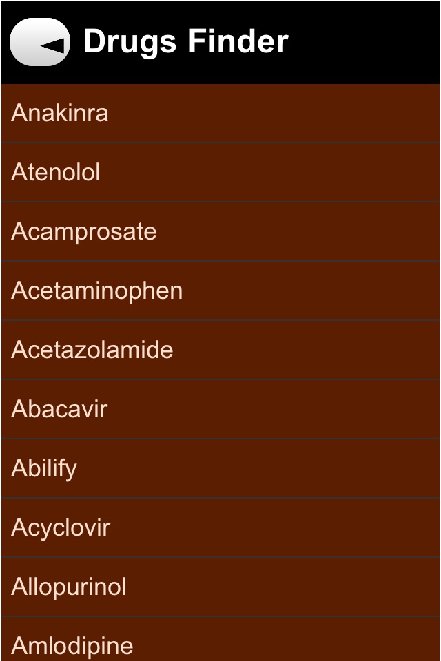 Diseases and drugs finder screenshot 4