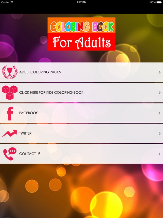 Coloring Book For Adults HD