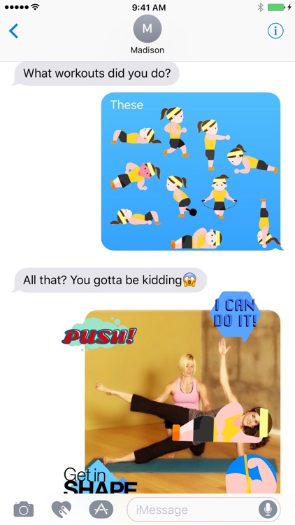 Workoutmoji - Workout Emojis and Stickers screenshot-3
