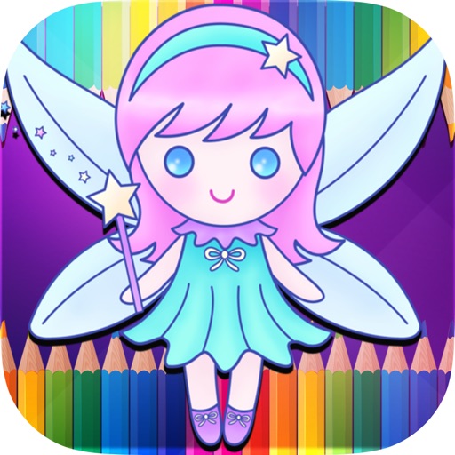 My Fairy Coloring Book - Fairy Coloring Game iOS App