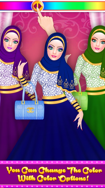 Hijab Fashion Doll Salon screenshot-4